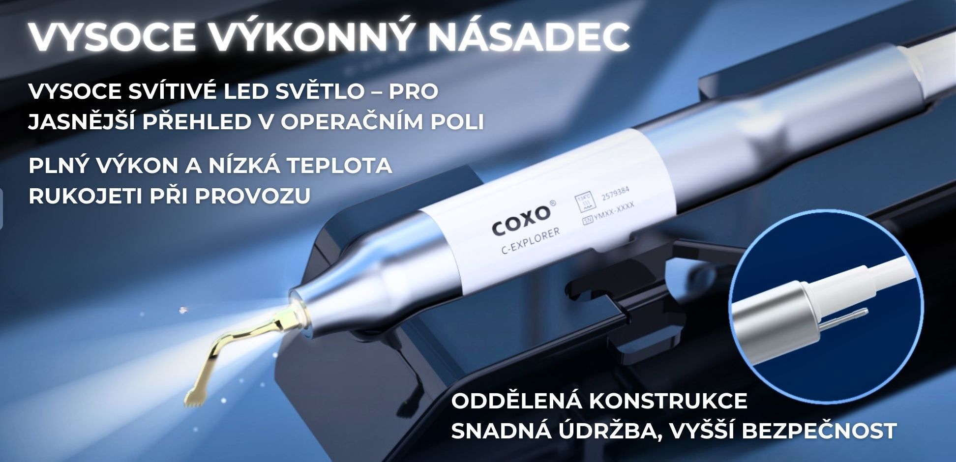 Piezo Ultrazvukový chirurgický systém C-Explorer -3